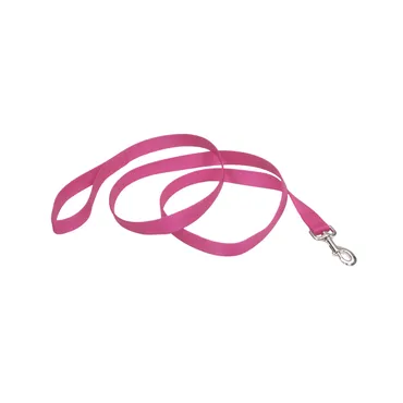 Single-ply Dog Leash Neon Pink Sml - 5/8" X 6'