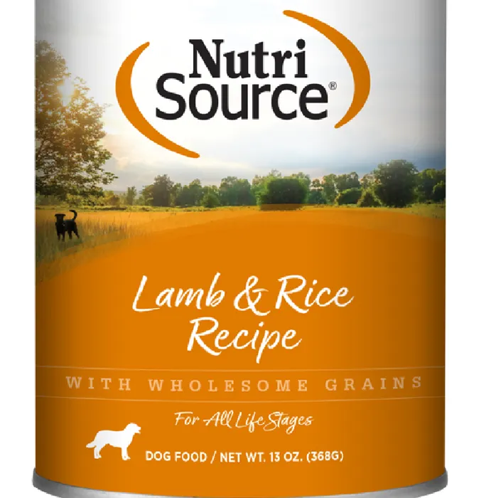 Nutrisource Dog Lamb & Rice 13-oz