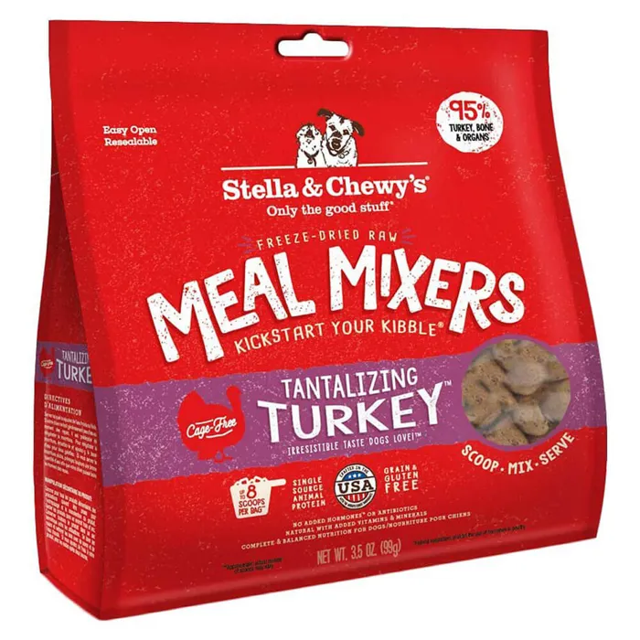 Freeze Dried Meal Mixers Turkey - 3.5oz