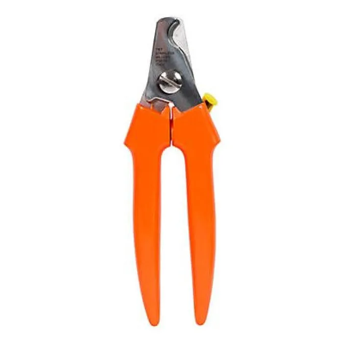 Nail Clipper Large With Orange Handle