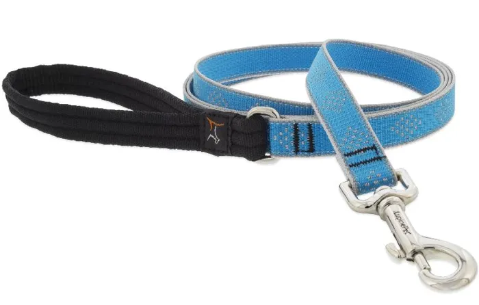 Lupine 1/2" Leash 4' Highlight Blue Diamond