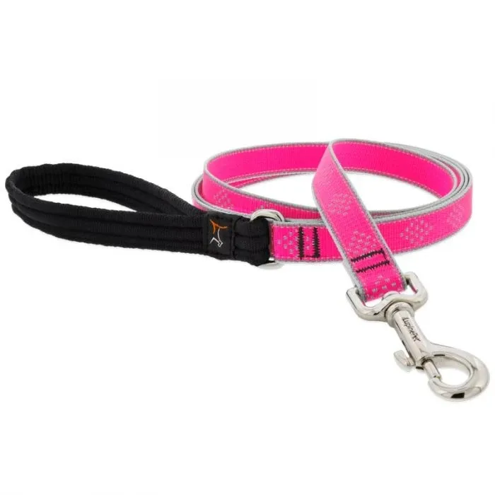3/4" Pink Diamond Leash 6 Foot