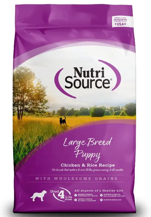 Nutrisource Puppy Large Breed Chicken & Rice 26-lb