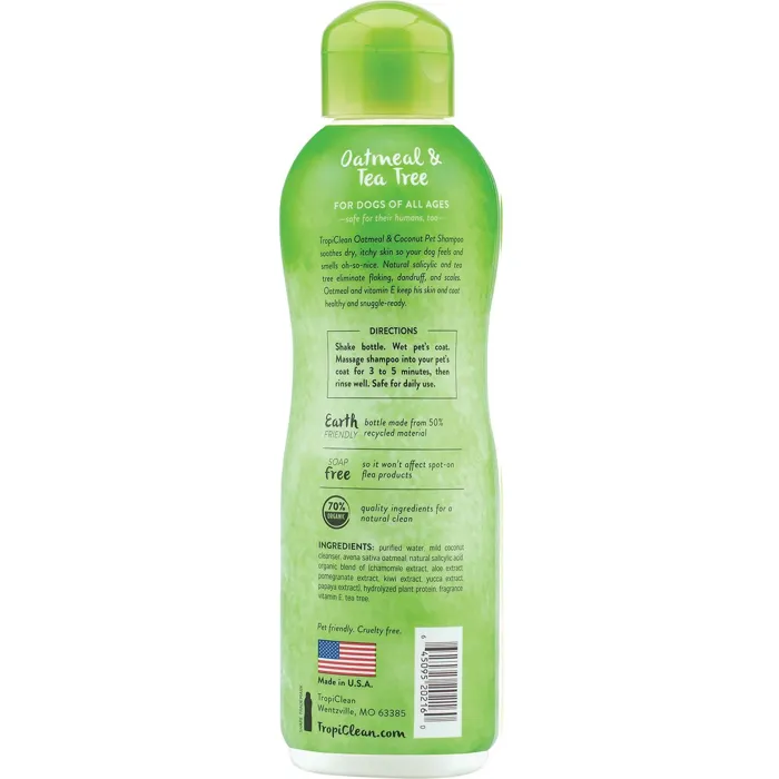 Oxymed Anti-itch Medicated Oatmeal Dog & Cat Shampoo 20-oz
