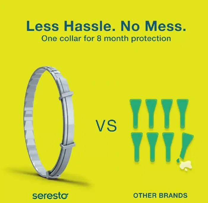 Seresto Flea & Tick Collar Sm Dogs, Up To 18-lbs