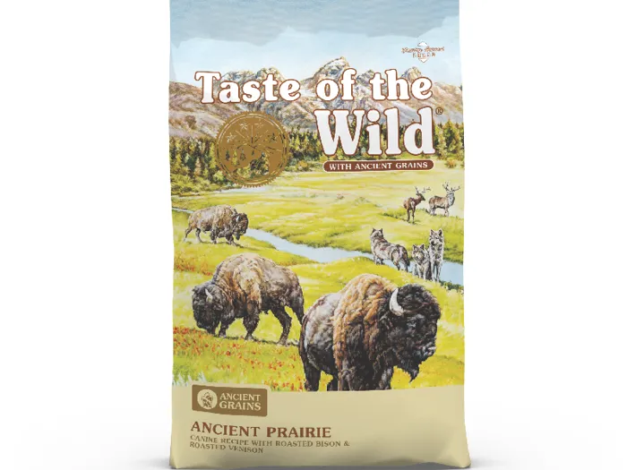 Ancient Prairie Roasted Bison, Roasted Venison & Ancient Grain Recipe Dry Dog Food 14-lb