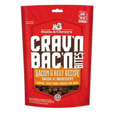 Stella & Chewy's Cravin' Bacon Bites Beef 8.25-oz