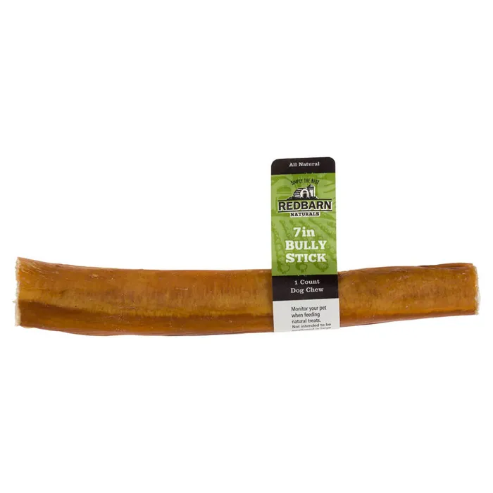 Natural Redbarn Bully Stick 7" 35 Ct