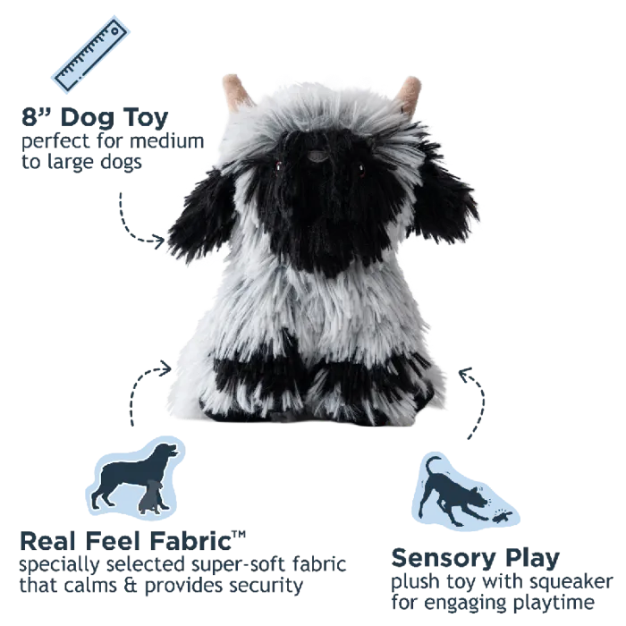 Tall Tails Dog Toy Plush Highland Sheep 8"