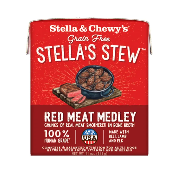 Stella & Chewy's Dog Stews Red Meat Medley 11-oz