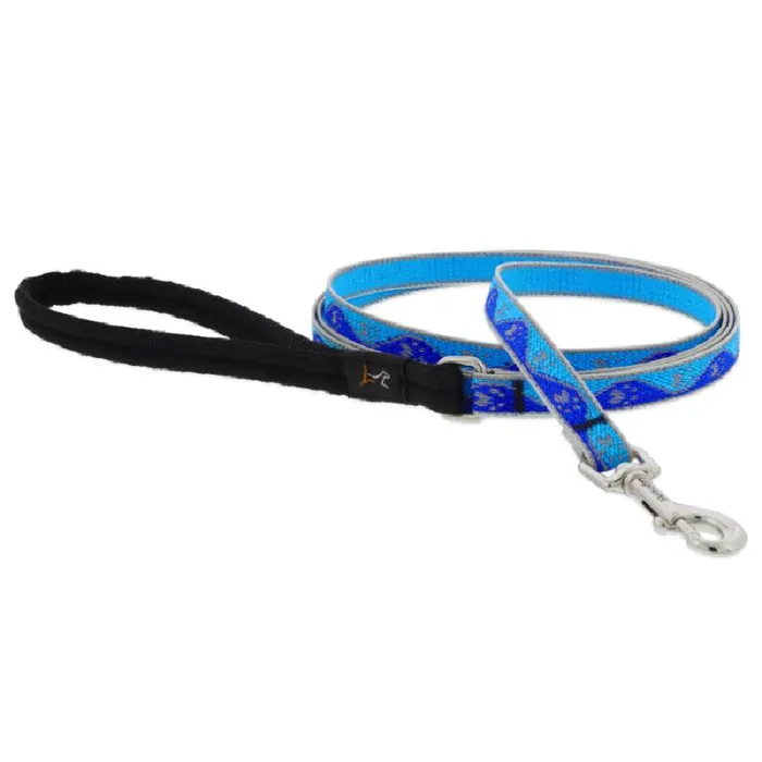 1/2" Blue Paws Leash 4 Foot