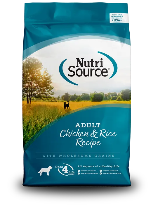 Nutrisource Dog Chicken & Rice 12-lb