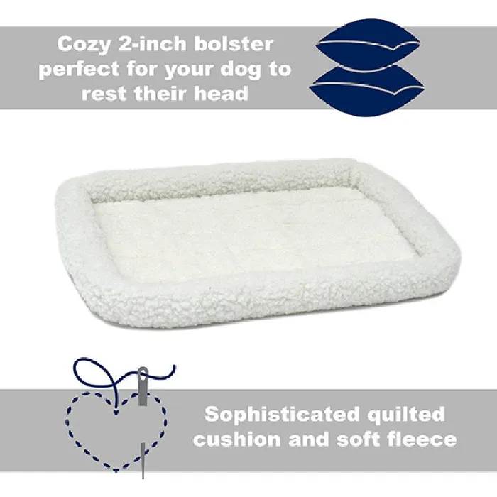 Midwest Quiet Time Fleece Crate Bed 18"