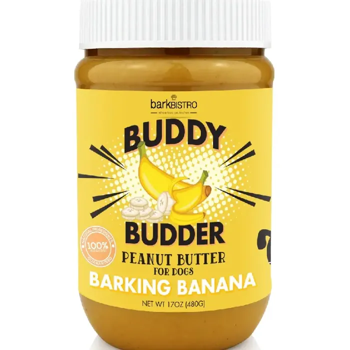Buddy Budder Barking Banana Peanut Butter 16-oz