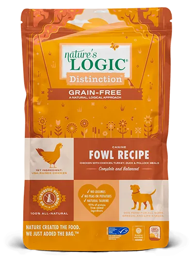 Nature's Logic Distinction Dog Fowl Gf 24-lb