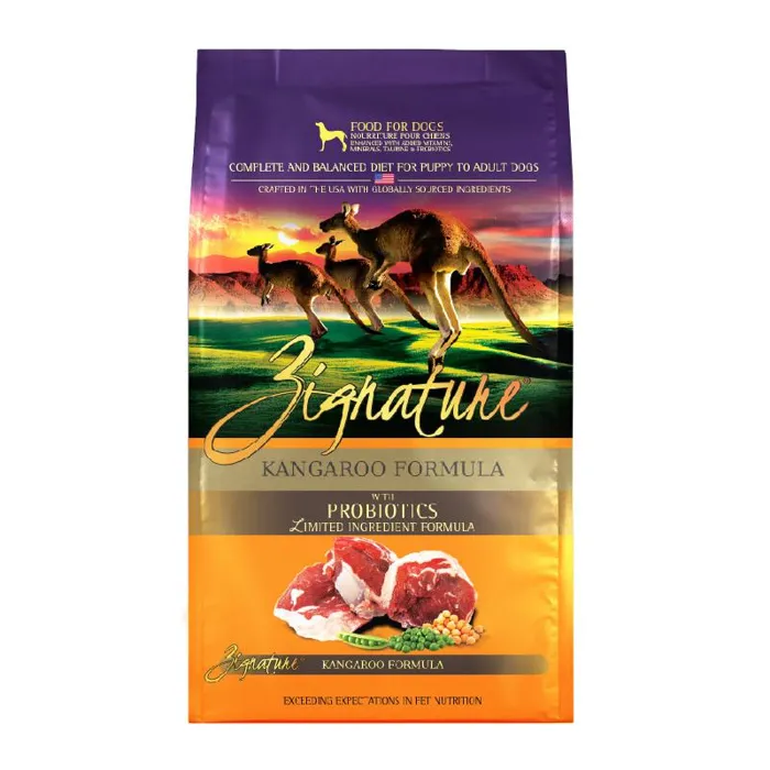 Zignature Kangaroo Limited Ingredient Formula Grain-free Dry Dog Food 12.5-lb