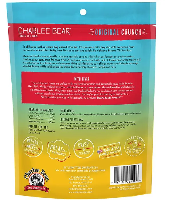 Charlee Bear Bag Liver 16-oz
