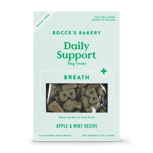 Bocce's Dog Treats Daily Suppor Breath Aid 12oz