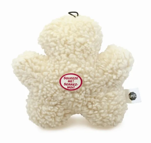 Spot Vermont Fleece Chew Man Dog Toy 8"