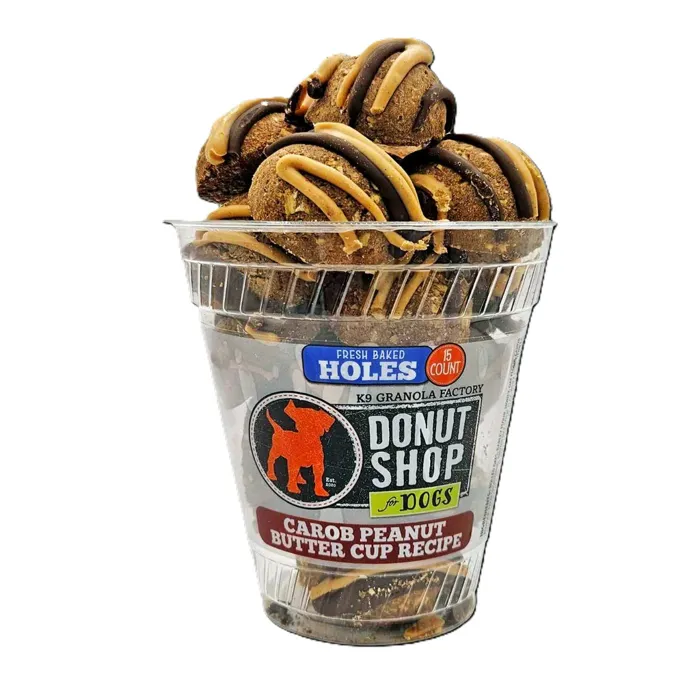 K9 Granola Treat Donut Holes Carob Pb Cup 15-ct