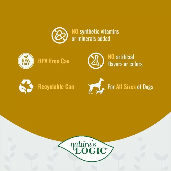 Nature's Logic Dog Gf Chicken Pate Can 13.2-oz