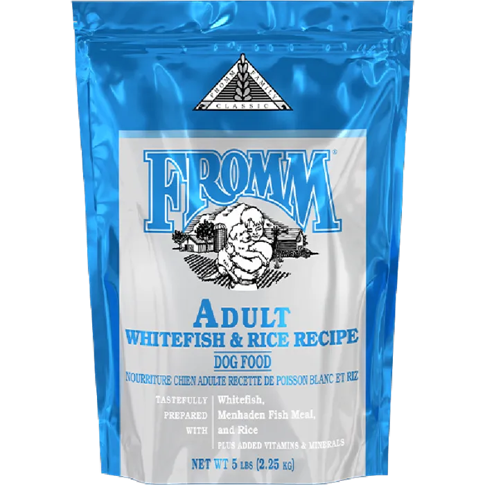 Fromm Dog Classic Whitefish Rice Adult 5-lb