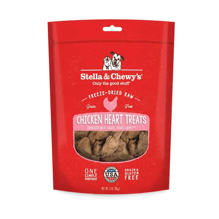 Treat Freeze Dried Chicken Heart - 3oz