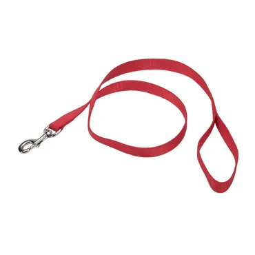 Single-ply Dog Leash Red Lrg - 1" X 4'
