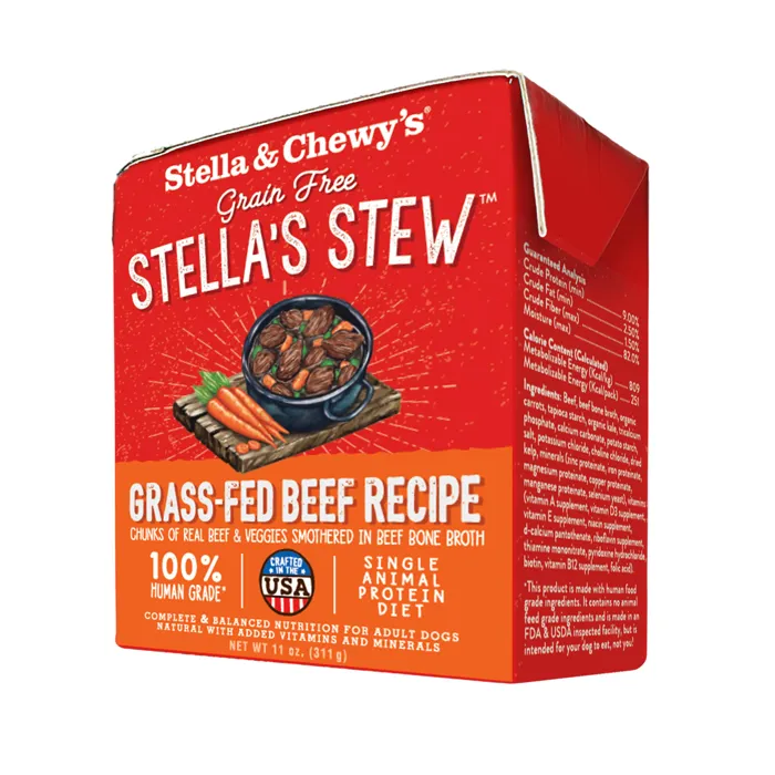 Stella & Chewy's Dog Stews Beef Grass-fed 11-oz