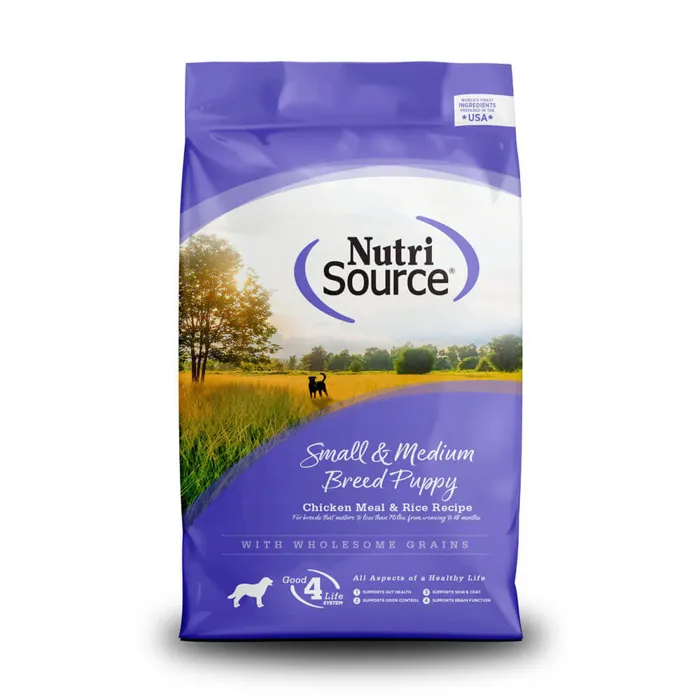 Nutrisource S/m Puppy Chic&rice 12#