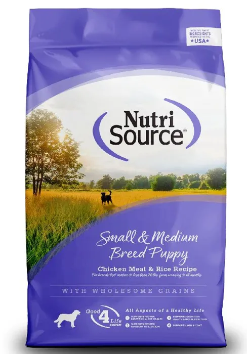 Nutrisource Dog Sm/med Chicken/rice Puppy 30-lb