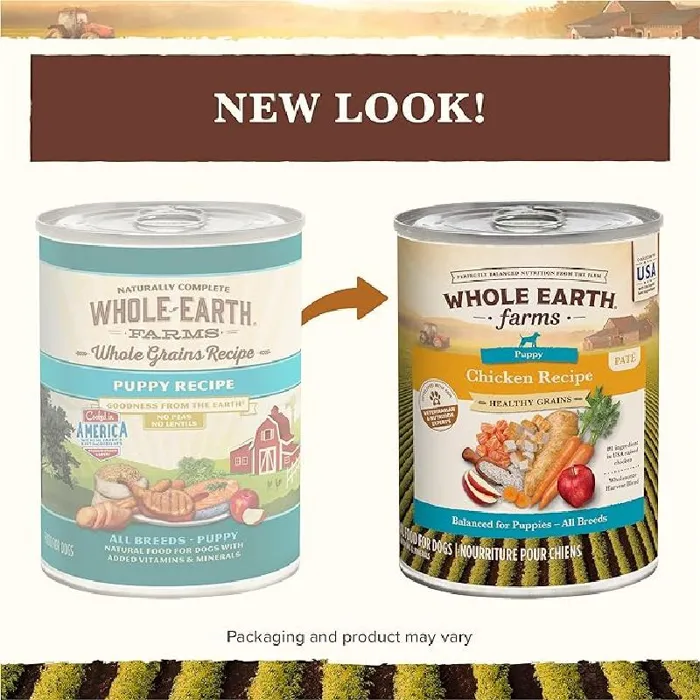 Merrick Whole Earth Farms 12/12.7oz Puppy Recipe (