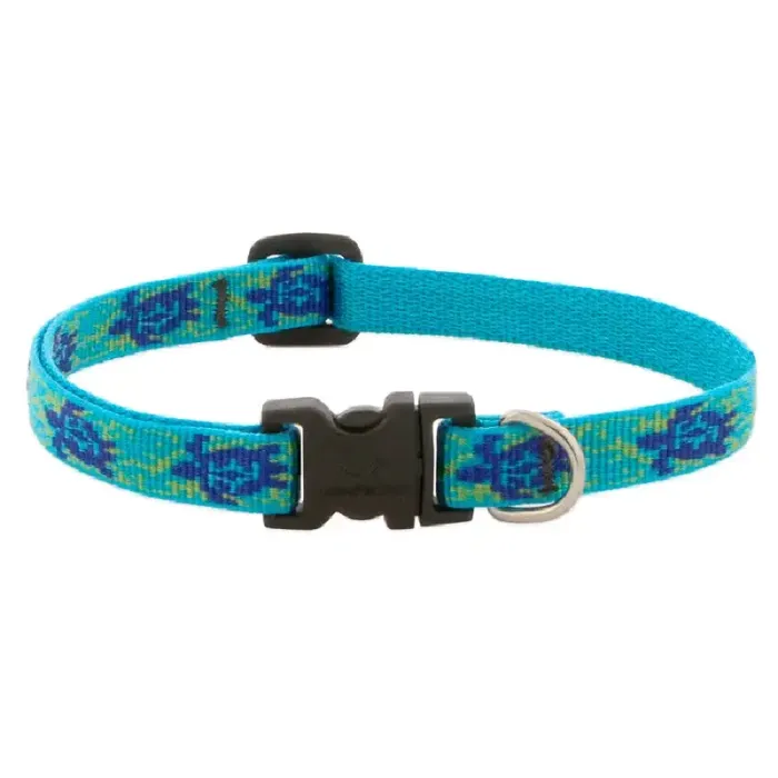 Lupine Adjustable Collar 1" 16"-28" Turtle Reef