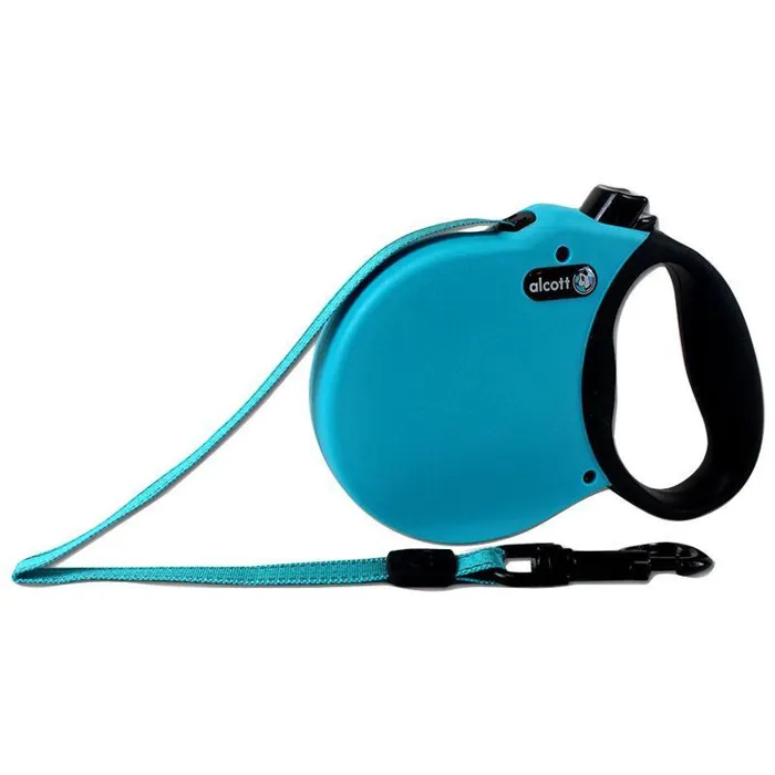 Alcott Adventure Retractable Leash Blue Xsmall