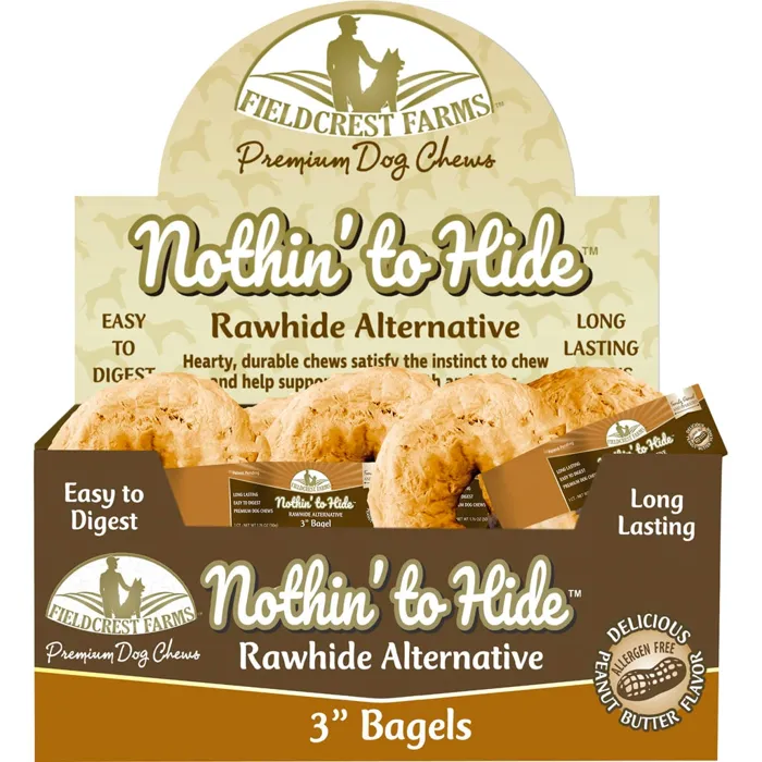 Fieldcrest Farms Nothin To Hide Bagel Peanut