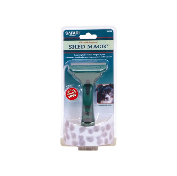 Shed Magic De Shedding Tool Med 6.25 L X 3.675