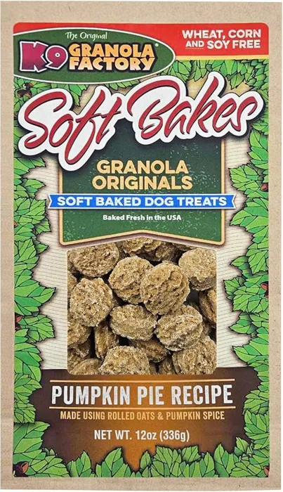 K9 Granola Soft Bake Pumpkin Pie 12-oz