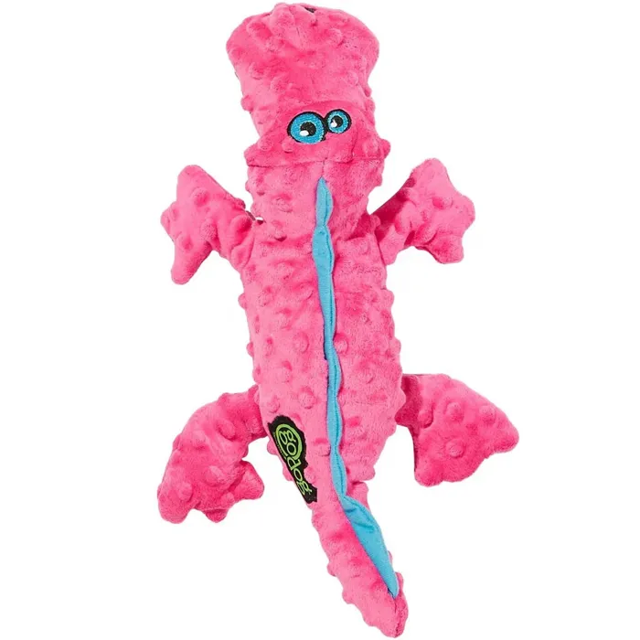 Godog Gator Pink Large Dog Toy