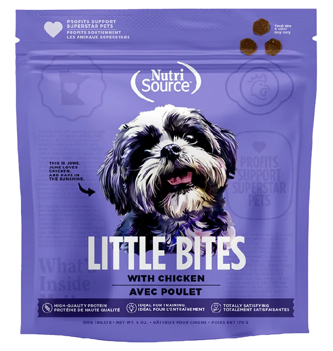 Nutrisource Element Dog Little Bites Chicken 6-oz