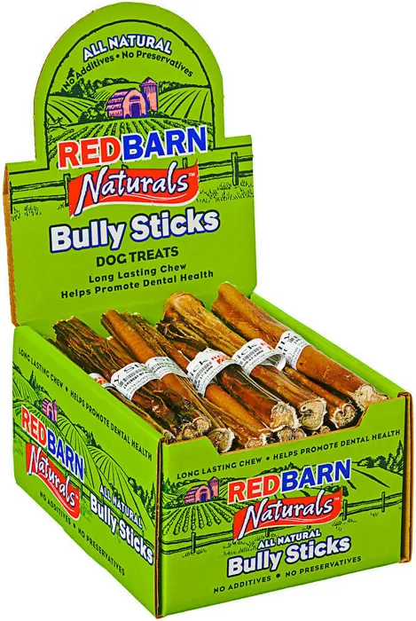 Natural Redbarn Bully Stick 7" 35 Ct