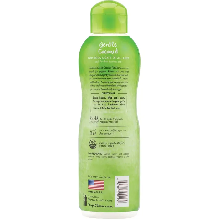Shampoo Coconut Hypo-allgnic Puppy & Kitten 20-oz