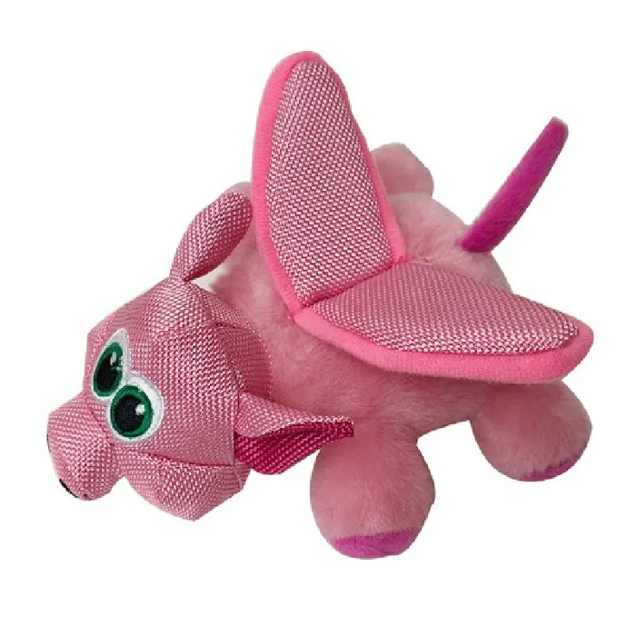 U/a Flingerz Funki Pig Dog Toy
