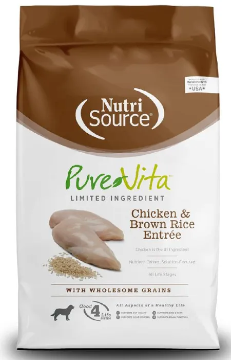Purevita Dog Chicken & Brown Rice 4-lb