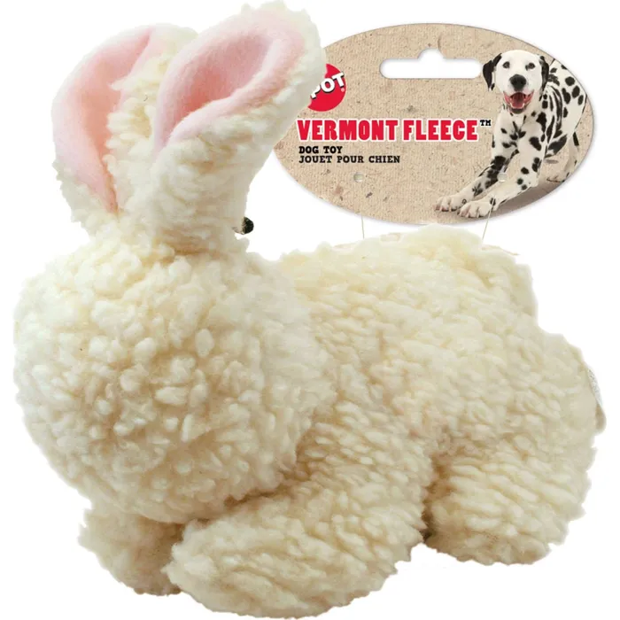 Spot Dog Vermont Fleece Rabbit 9 In