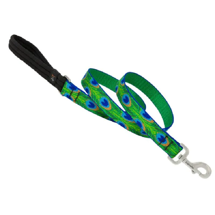 Lupine 1" Tail Feathers 4' Lead