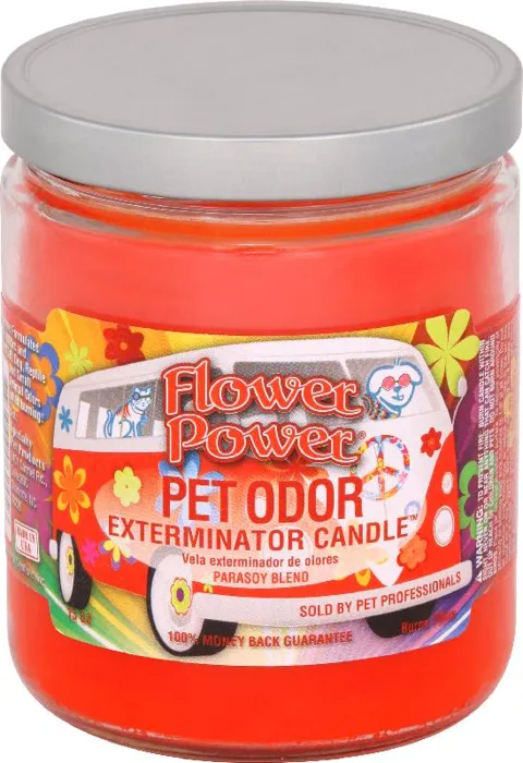 Flower Power Pet Odor Candle