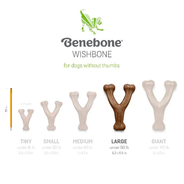 Benebone Wishbone Bacon Large