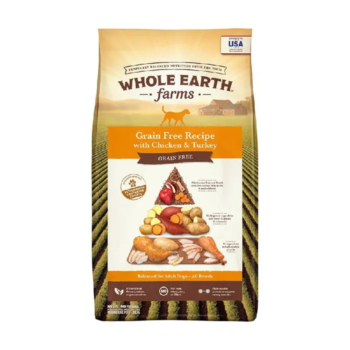 Whole Earth Farms Grain Free Chiken/turkey 25 Lbs