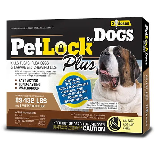 Petlock+ Security Xl Dog 3dose