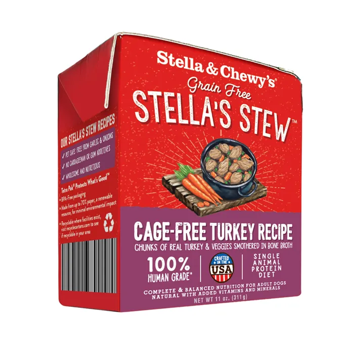 Stella & Chewy's Cage Free Turkey Stew 11-oz